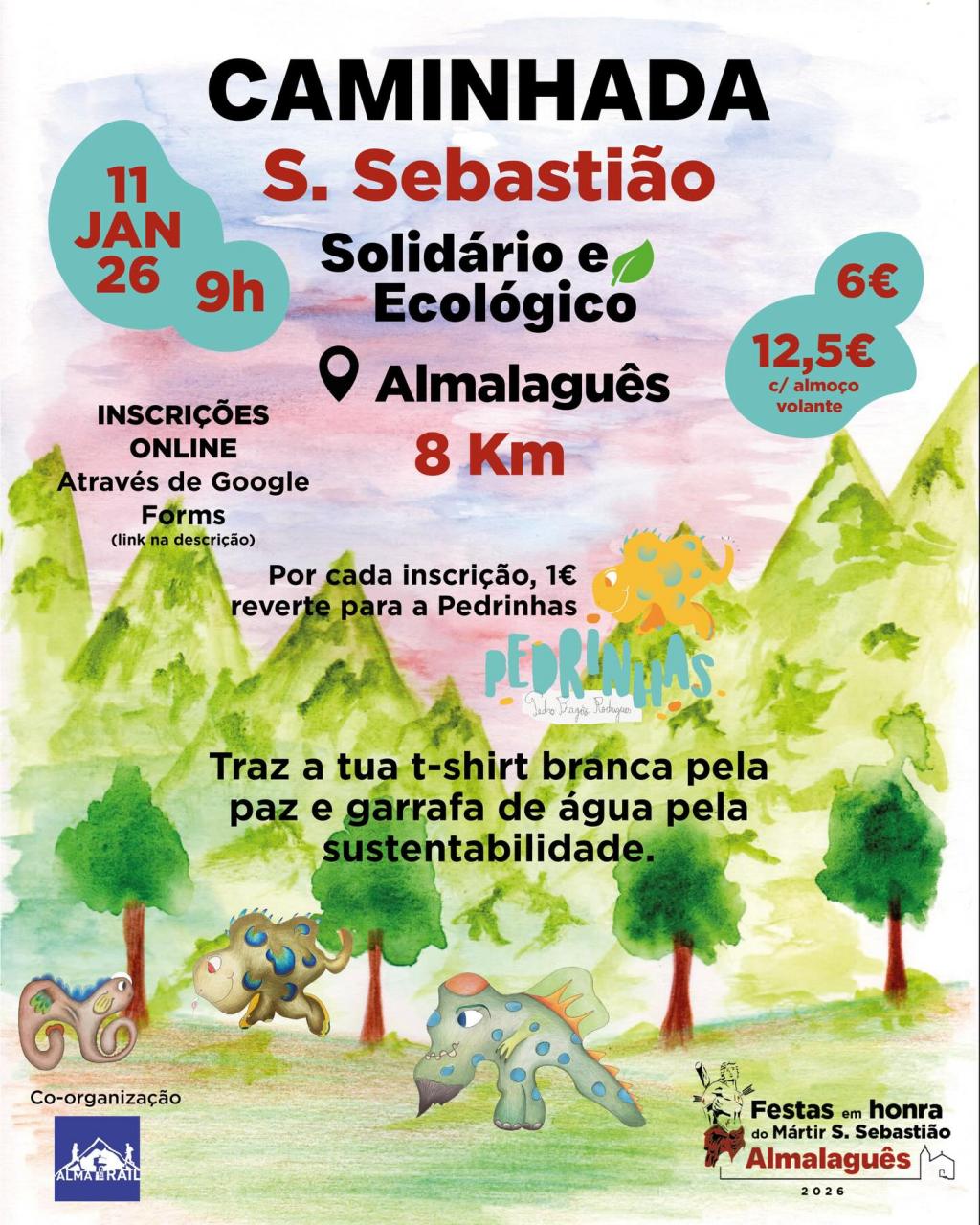 Festas em Honra do M&aacute;rtir S. Sebasti&atilde;o 2026  - Caminhada Solid&aacute;ria