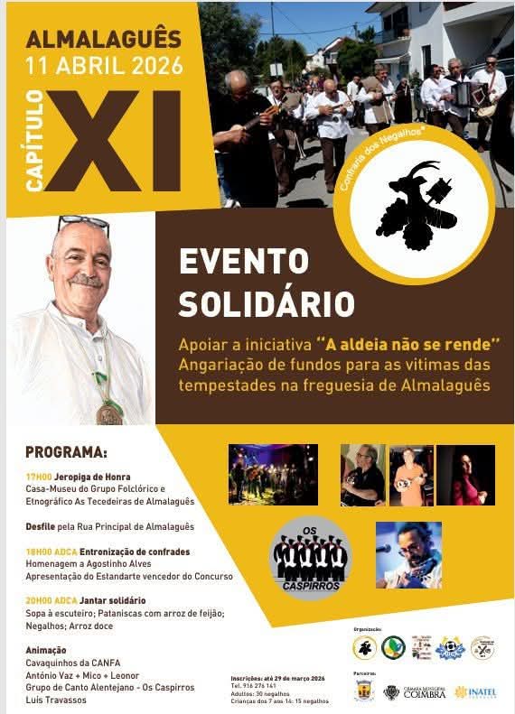 XI Cap&iacute;tulo da Confraria dos Negalhos em Almalagu&ecirc;s